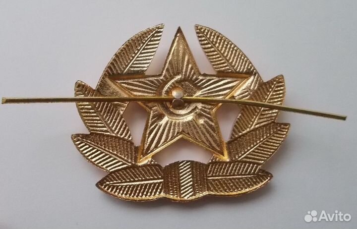 Звезда на пилотку кокарда СССР