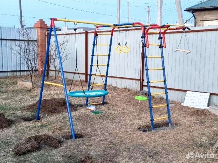 Дск Детский уличный комплекс с гнездом