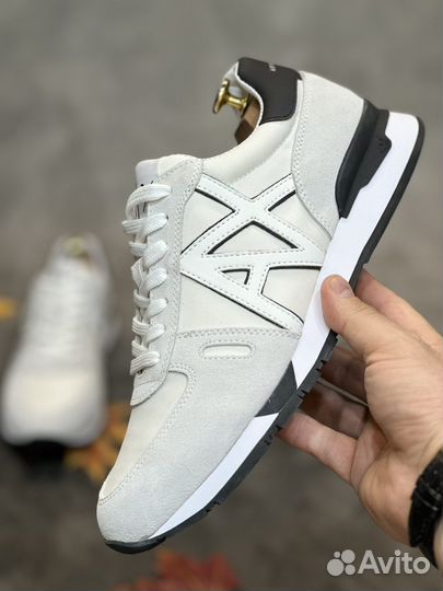 Кроссовки мужские armani exchange белые