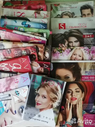 Журналы Avon, Oriflame, Faberlic, др