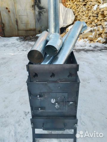 Печь для походной бани
