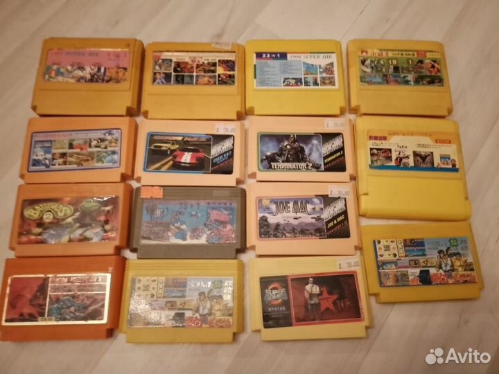 Картриджи dendy