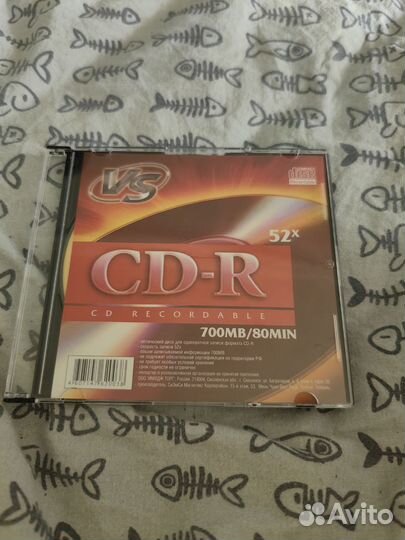 Новый диск CD-R и конверты