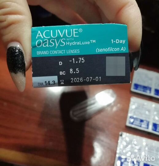 Линзы контактные acuvue oasys 1 day