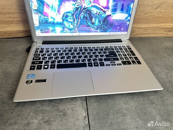 Ультрабук с подсветкой acer core i3 RAM 8gb nvidia
