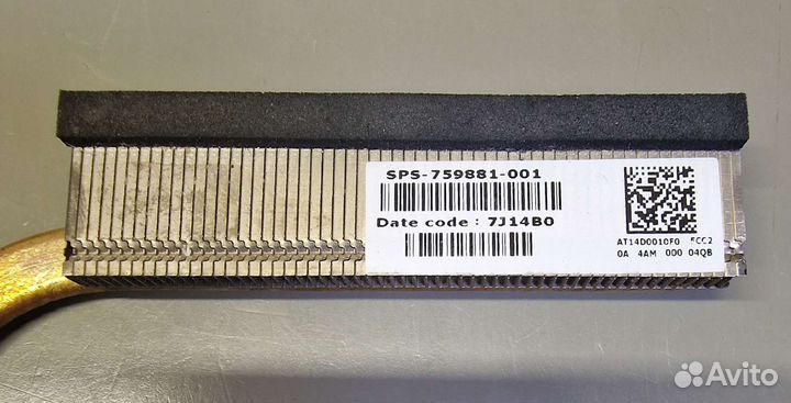 Термотрубка для ноутбука HP 15r б/у