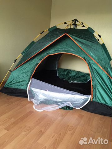 Палатка автоматическая 3-4 местная