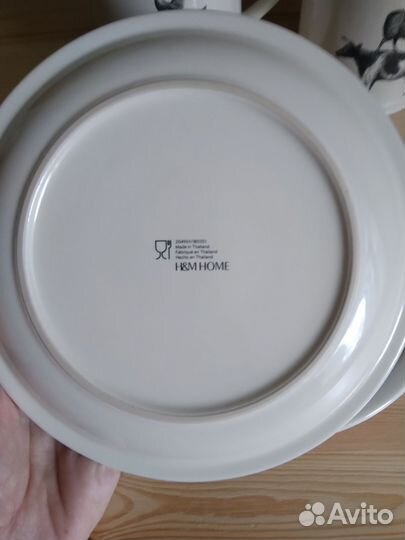 Тарелка ферма h&m home