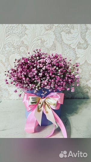 Букет из гипсофилы