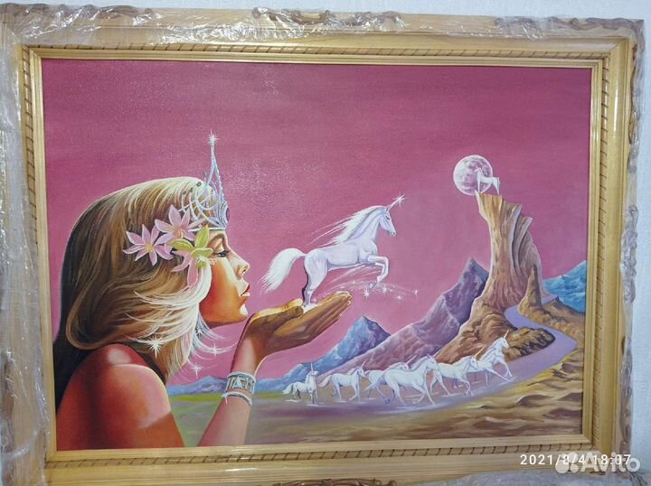 Картина маслом на холсте