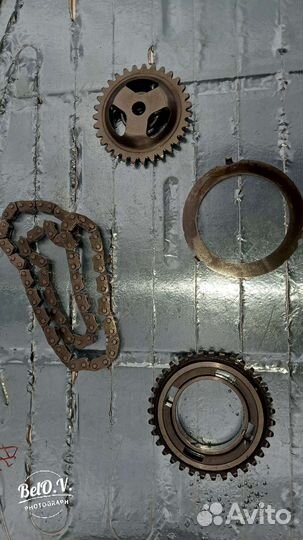 Цепь насоса с шестернями вариатор Ниссан 1XT2D