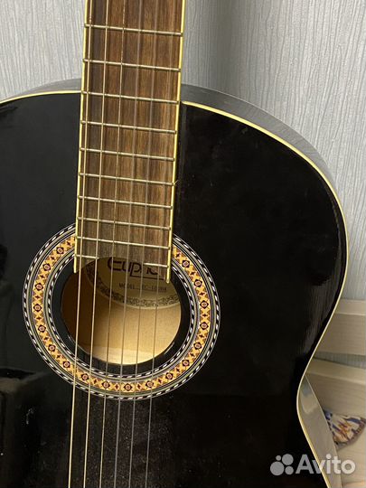 Черная классическая гитара Euphony EC 100BK