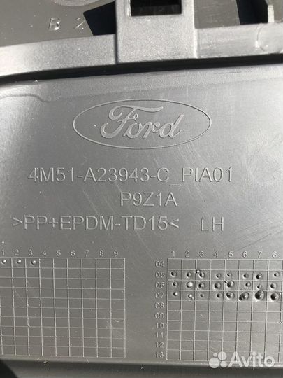 Обшивка двери пер.лев.Ford Focus 2