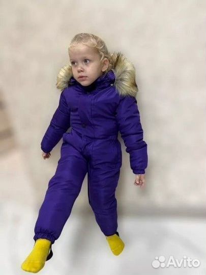 Комбинезон зимний 80 86 92 98 104 110