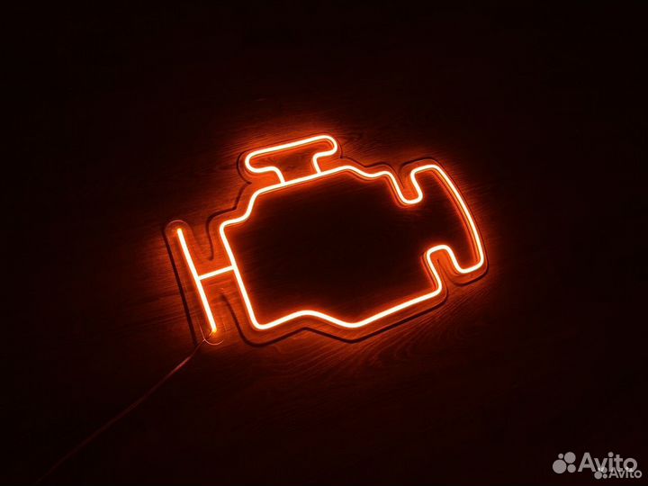 Неоновая вывеска от производителя