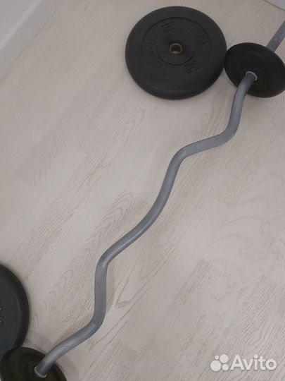 Штанга гриф блины