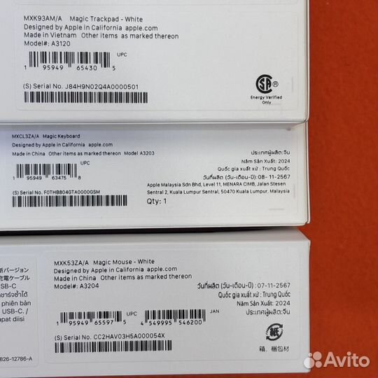 Magic Keyboard, Magic Mouse, Magic Trackpad,USB-C