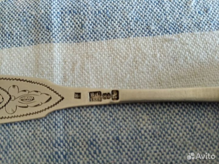 Ложка чайная царское серебро