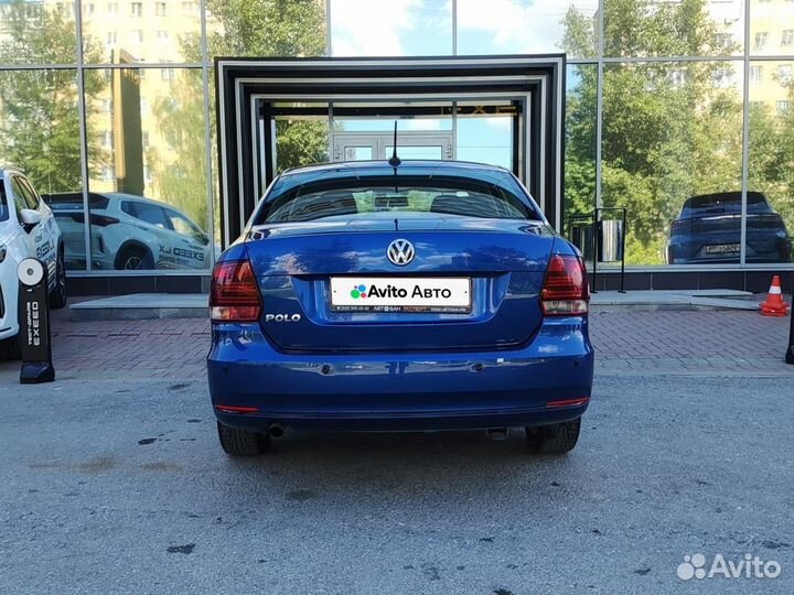 Volkswagen Polo 1.6 AT, 2019, 135 985 км