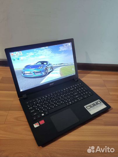 Acer a6 9220/ddr4 4гб/500жд/amd 520 батарея 4 часа