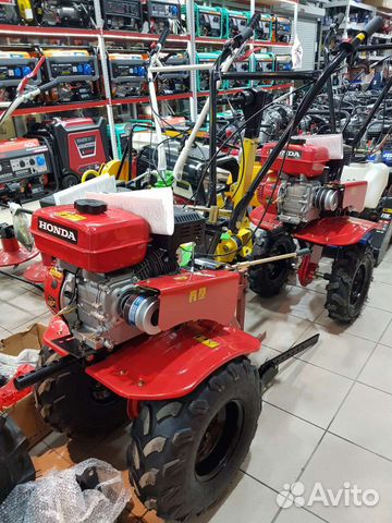 Мотоблок honda GX270 9лс +колеса 19х7х8