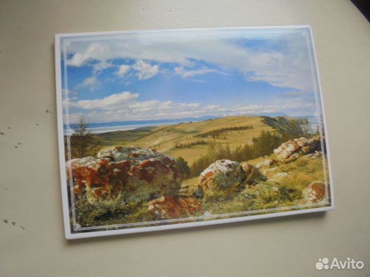 Редк откр Священный Байкал р-р 19 х 14 см 10 шт