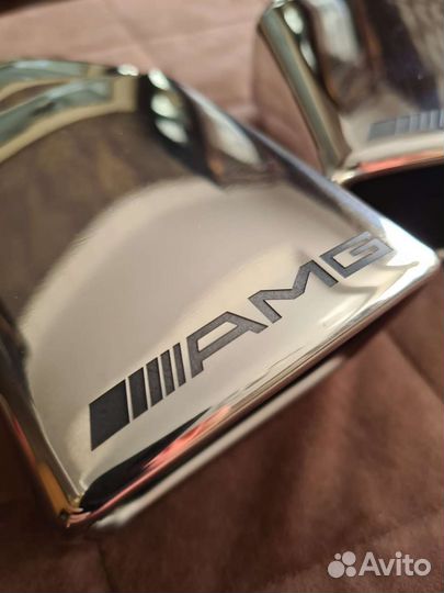 Насадки глушителя AMG mercedes