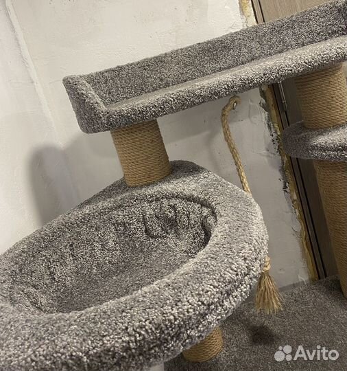 Домик для кошки с когтеточкой