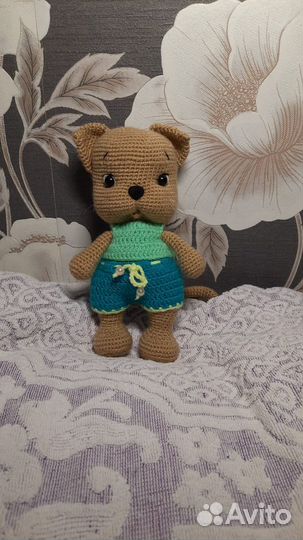 Мягкие игрушки вязаные ручной работы