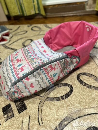 Чехол сидение наматрасник матрасик на санки nika