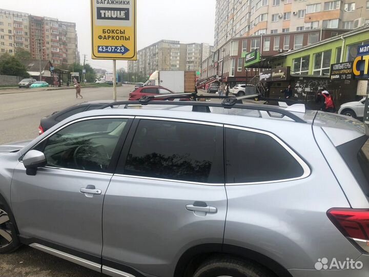 Багажник на рейлинги Subaru Forester