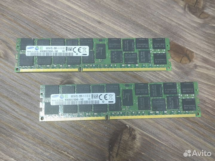 Оперативная память ddr3 2х16 gb(32gb)