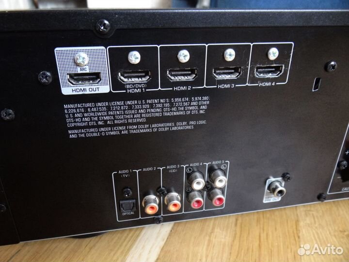 Ресивер AV Yamaha HTR-2067 + 5 колонок Sven ihoo