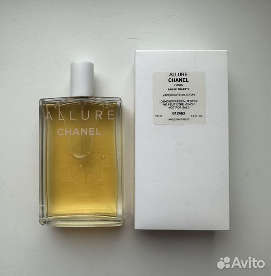 Chanel allure eau de toilette 100 мл 2012 год