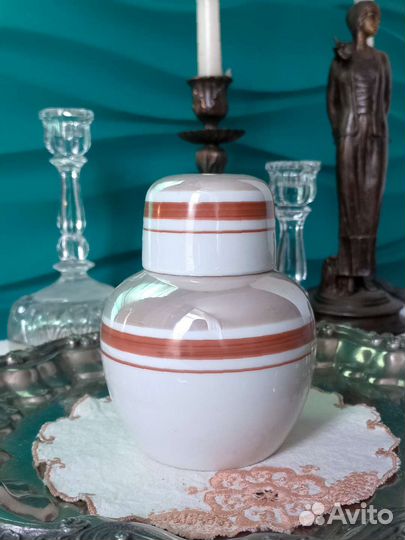 Чайница Фарфор / Чайная Баночка