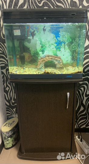 Аквариум с тумбой jebo