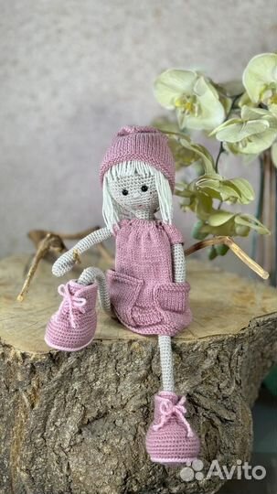 Кукла девочка гномик