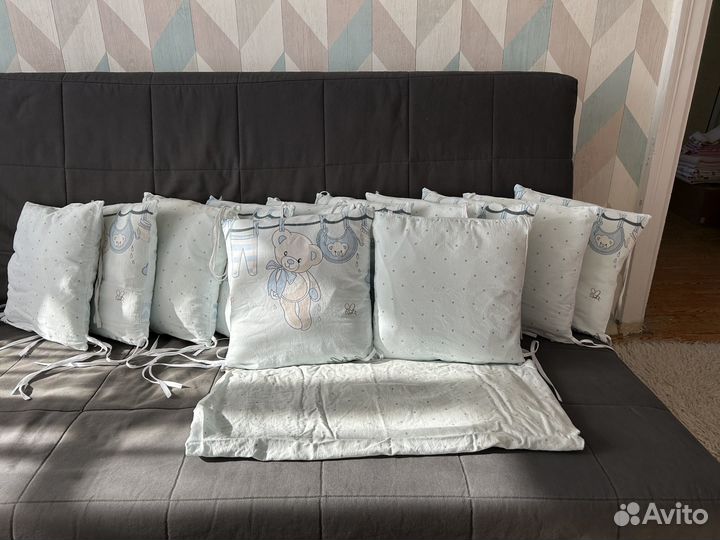 Бортики в кроватку