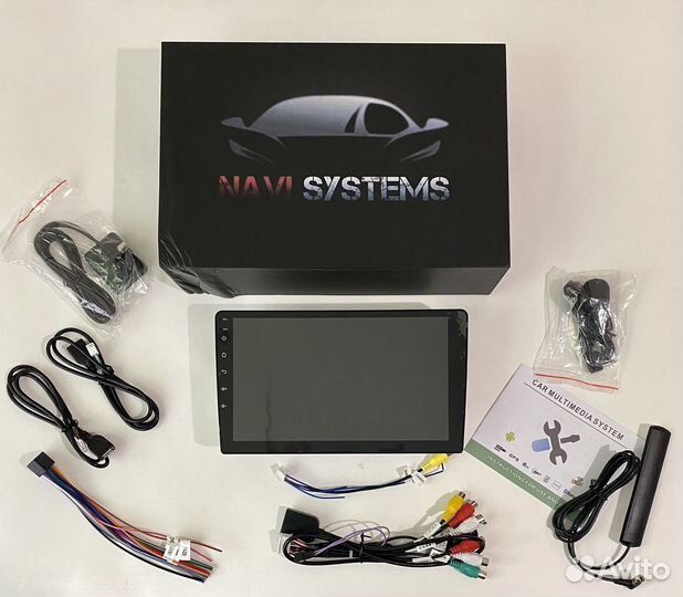 Магнитола 2 din 4/64GB Qled android 9 дюймов.новая