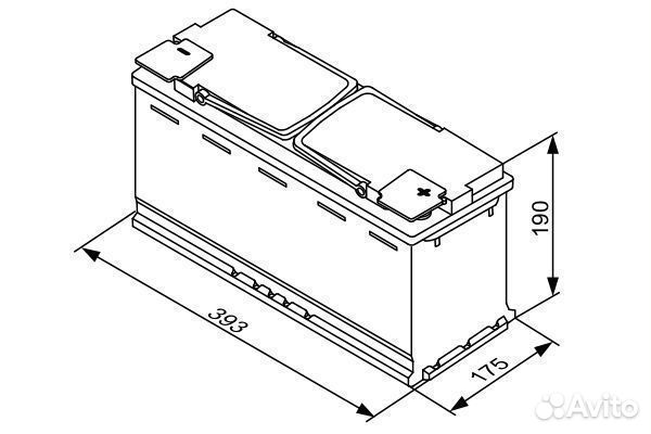 Аккумулятор 105 AGM