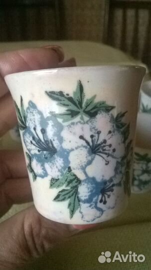 Стопки Перламутр Фарфор СССР