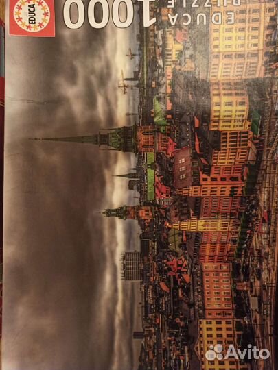 Пазлы 500 и 1000 деталей Стокгольм Швеция