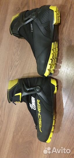 Лыжные ботинки fischer Jr comby 37р