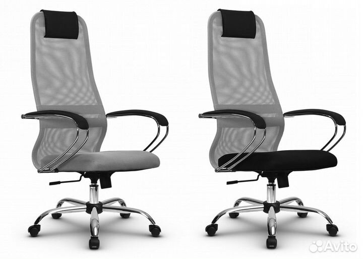 Компьютерное кресло Метта BK-8 Светло-серый