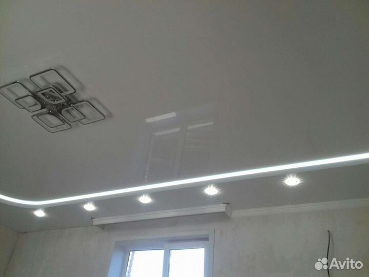 Потолки натяжные