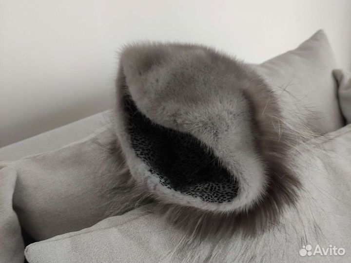 Шапка норковая легкая