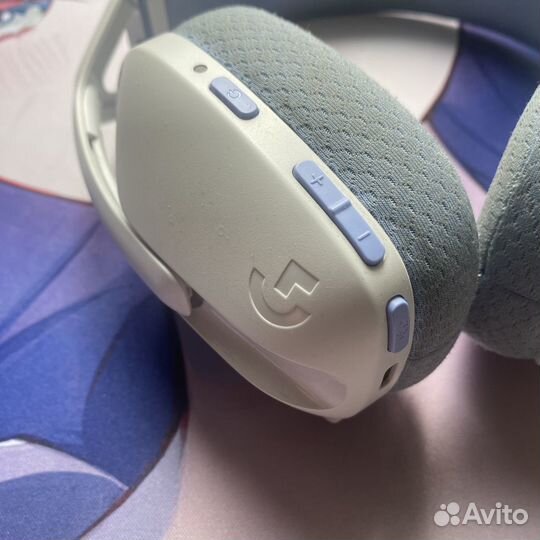Беспроводные наушники logitech g435 белый