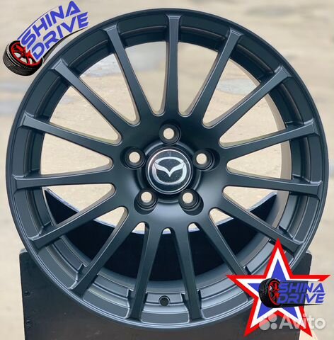Диски Mazda RS R16 5x114,3 Black Matt