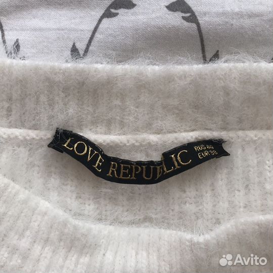 Свитер love republic 44 пушистый