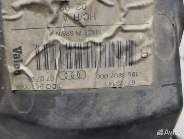 Фара правая ауди а4б5 дорестайлинг